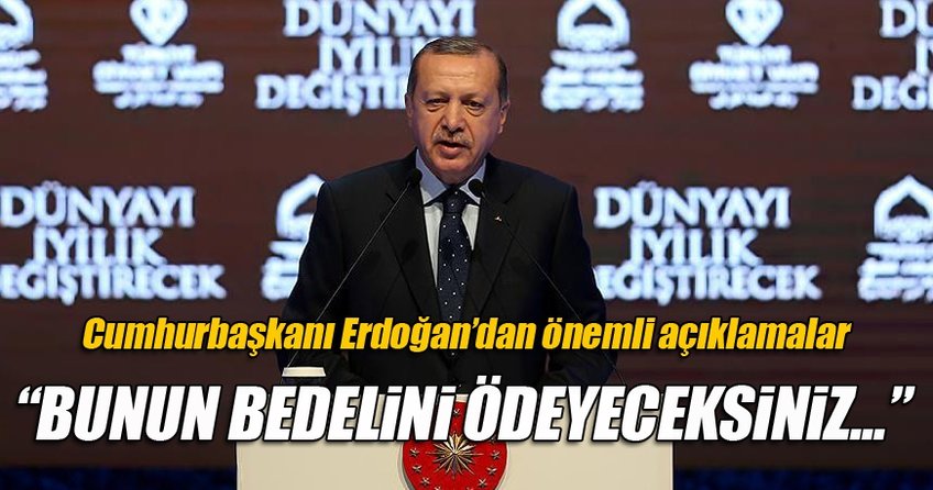 Cumhurbaşkanı Erdoğan'dan önemli açıklamalar