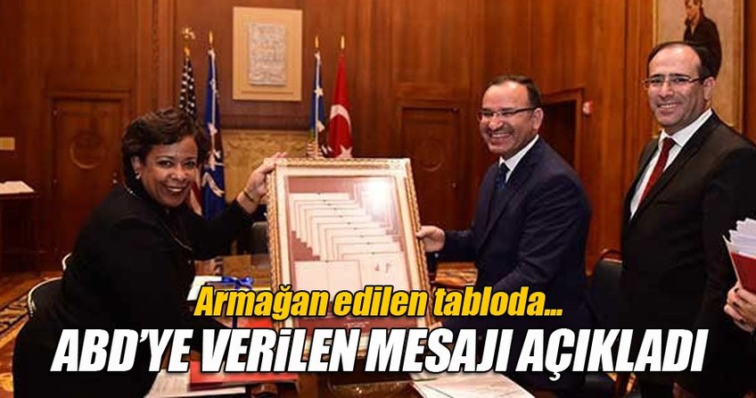 Bakan Bozdağ, ABD'ye verilen mesajı açıkladı