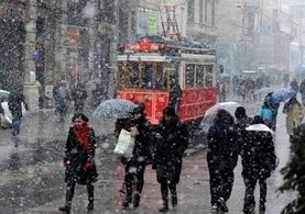 İstanbul için kar alarmı