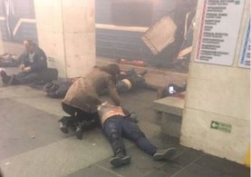 Rusya'da St. Petersburg kentinde metroda patlama! En az 10 ölü!