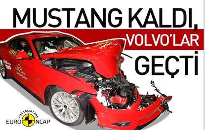 Mustang kaldı, Volvo’lar geçti