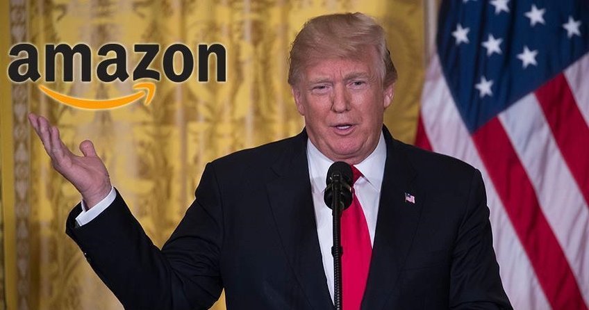 Trump, Amazona kafayı takmış durumda