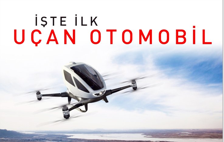 İŞTE İLK UÇAN OTOMOBİL