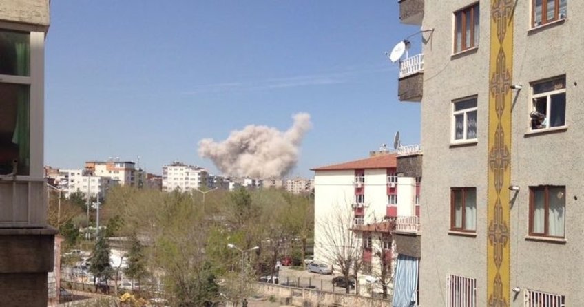 Diyarbakır'da patlama meydana geldi
