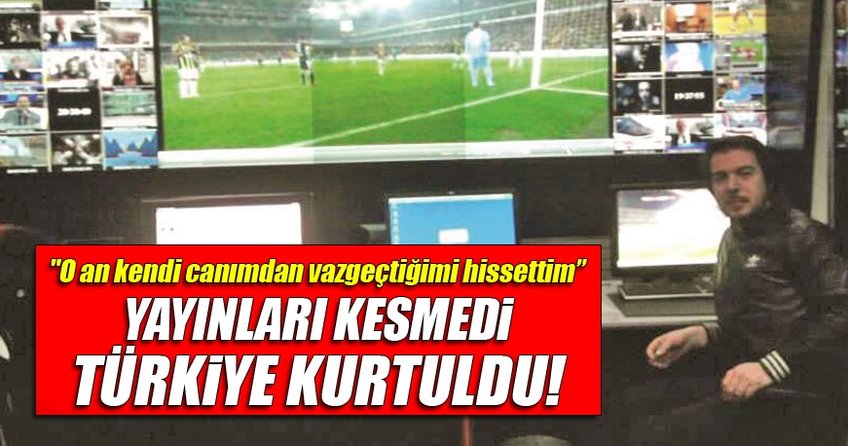 Darbecileri oyaladı TV yayınları kesilmedi