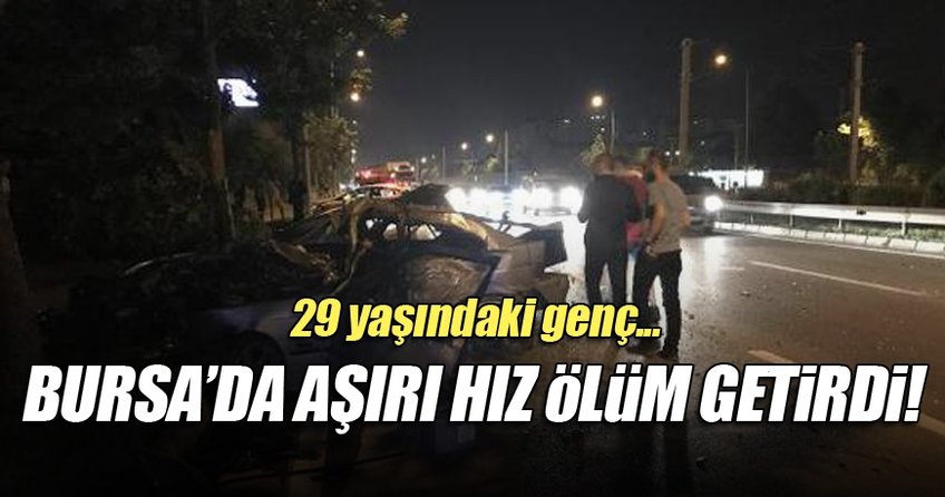 Bursa'da korkunç kaza!