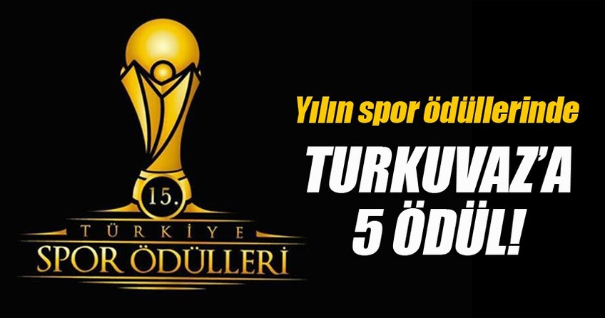 Turkuvaz Medya'ya 5 ödül birden