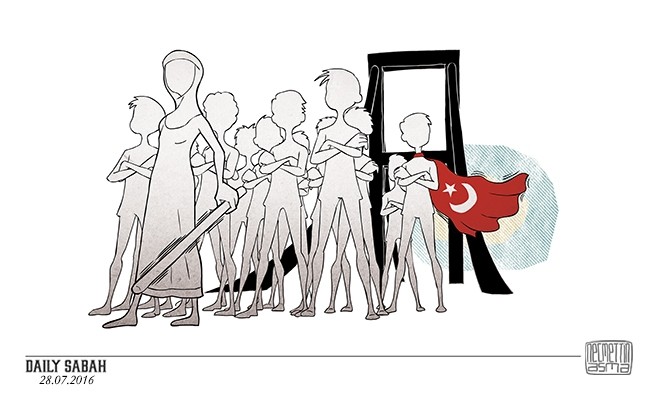 Illustration by Necmettin Asma - twitter.com/necmettinasma