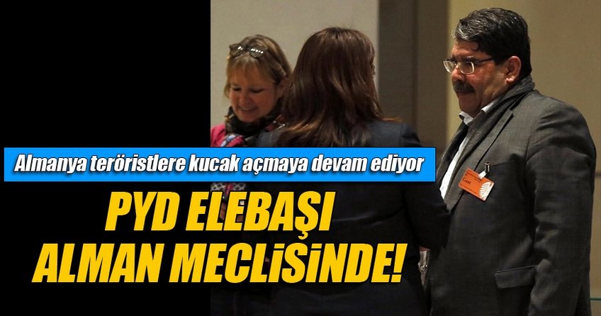 PYD'nin elebaşı Salih Müslim Bundestag'ta!