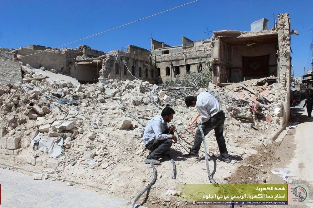 The opposition-held districts of the Syrian city have been surrounded and been under siege for months.