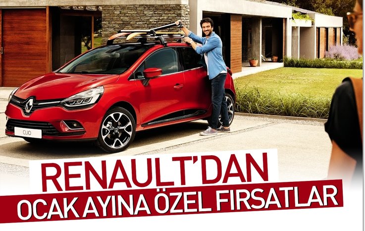 RENAULT’DAN OCAK AYINA ÖZEL FIRSATLAR