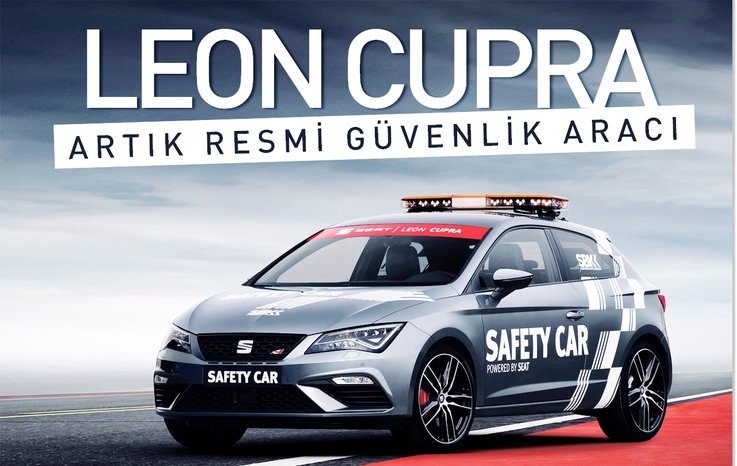 LEON CUPRA ARTIK RESMİ GÜVENLİK ARACI