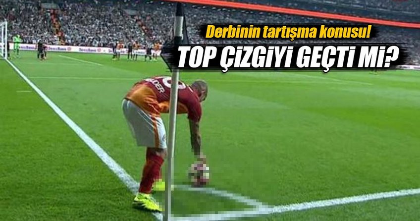 Galatasaray'ın golünden önce korner tartışması