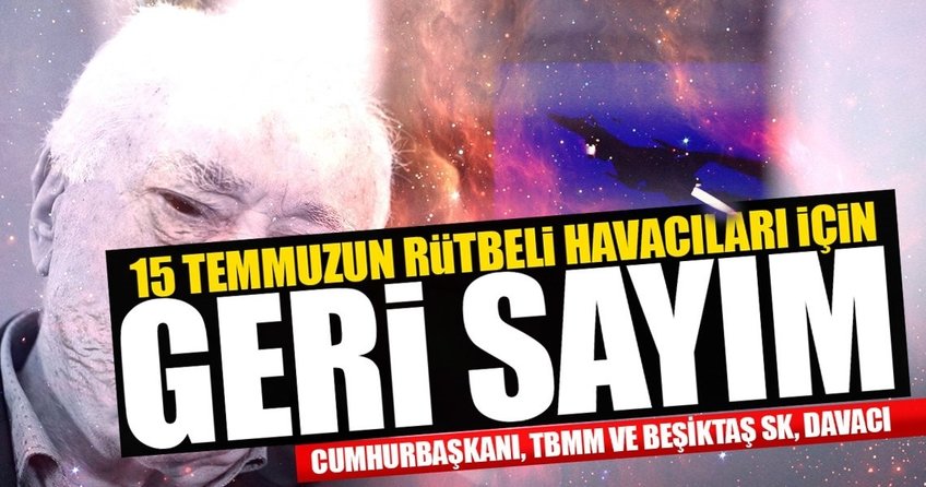 15 Temmuzun rütbeli havacıları 10 Kasımda hakim karşısında