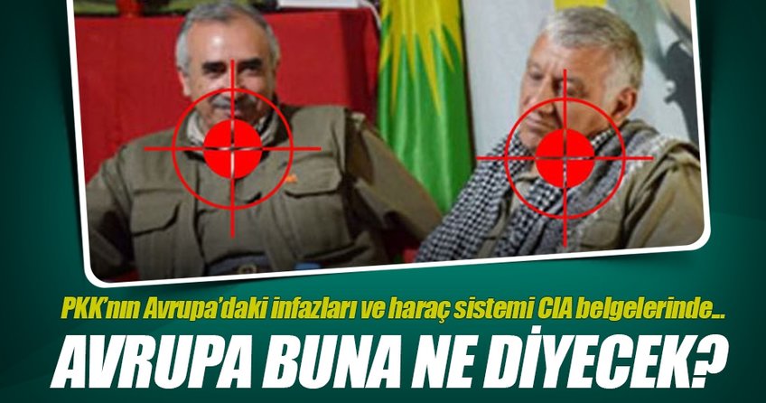 PKKnın Avrupadaki haraç yapılanması CIA belgelerinde