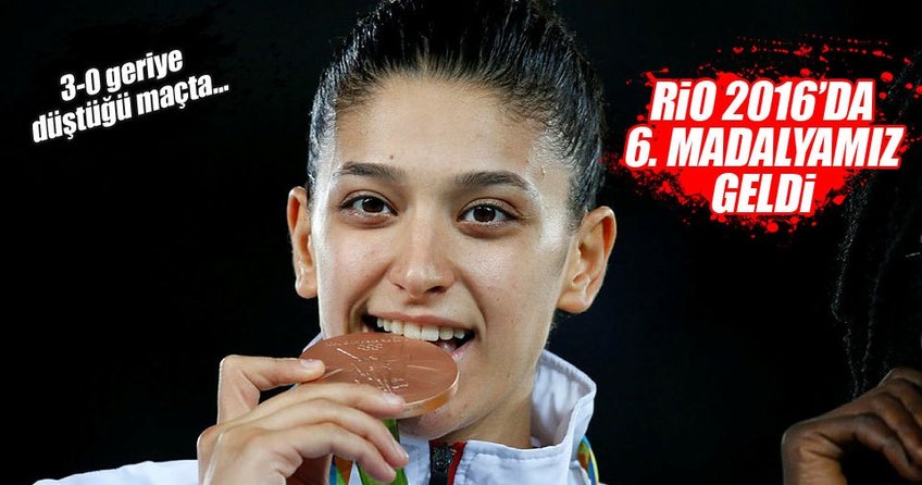 Nur Tatar, Rio 2016'da bronz madalya kazandı