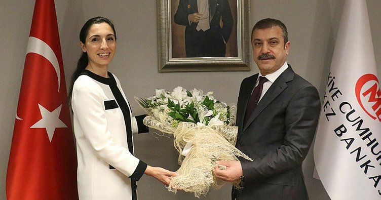 Hafize Gaye Erkan, Kavcıoğlu’ndan Merkez Bankası Başkanlığı görevini devraldı
