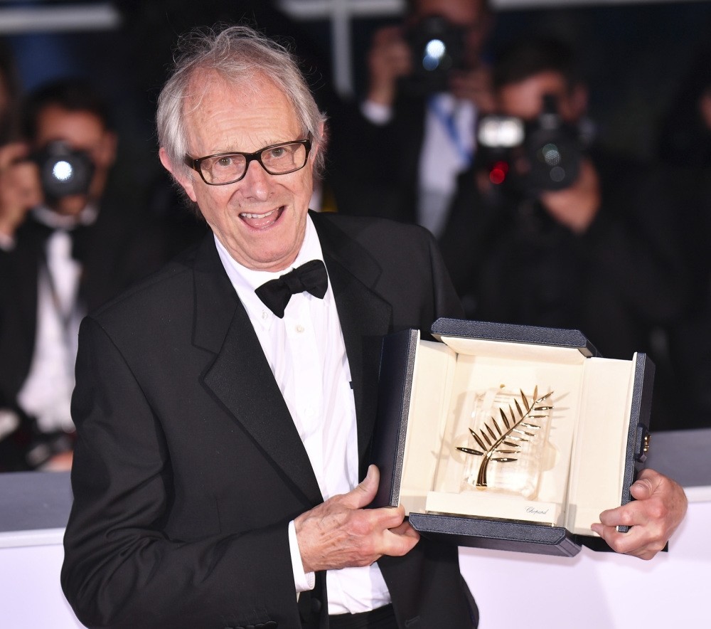 Ken Loach, 79, received Palme du2019Or for best picture for his film u201cI, Daniel Blake,u201d about a carpenter and a single mother battling the bureaucracy of Britainu2019s health service.