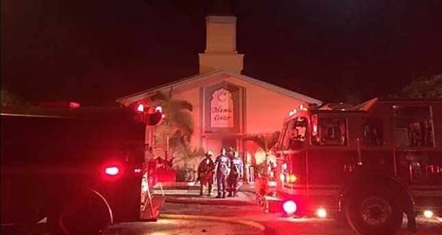 Arsonist attacks mosque attended by Orlando shooter before Eid celebrations