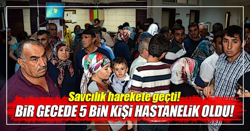 Elbistan'da 5 bin kişi hastanelik oldu!