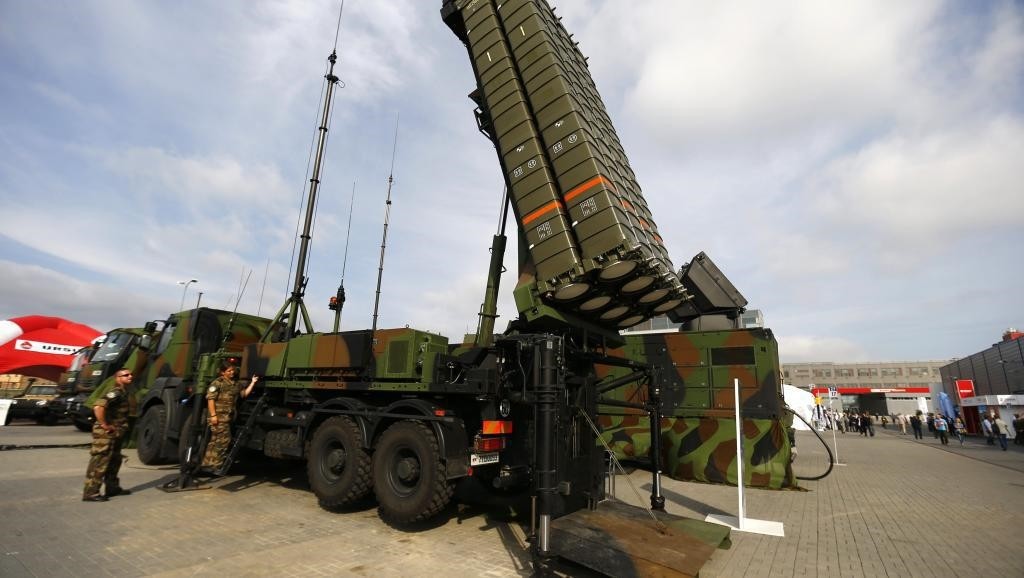 Anti-missile system SAMP-T in southern Poland, 2 September 2014 (Reuters Photo)