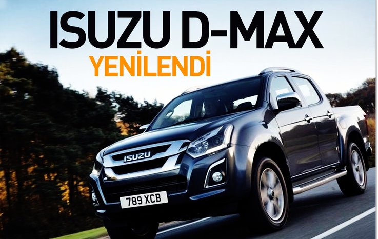 ISUZU D-MAX YENİLENDİ