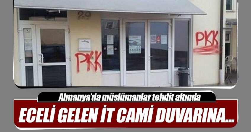 PKK’lı hainler Bochum’da camiye saldırdı