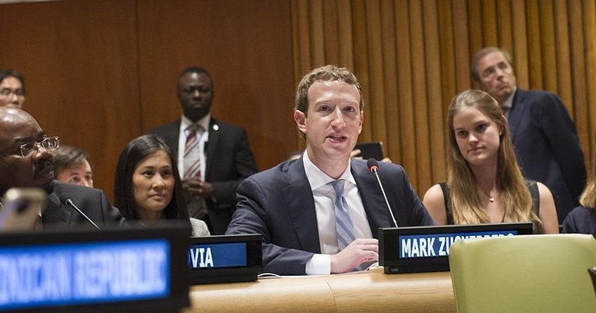 Zuckerberg ABD Senatosunda ifade verdi