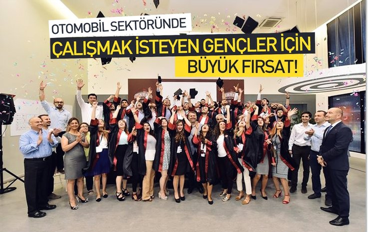 OTOMOBİL SEKTÖRÜNDE ÇALIŞMAK İSTEYEN GENÇLER İÇİN BÜYÜK FIRSAT!