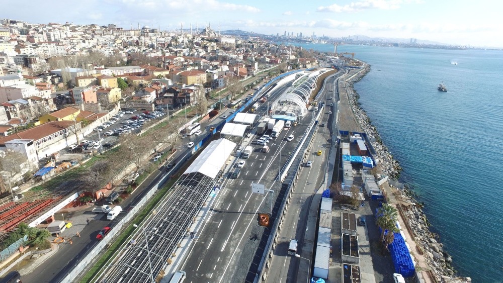 Istanbul's Eurasia Tunnel, which is 14.5 kilometers long, opens to public use today.