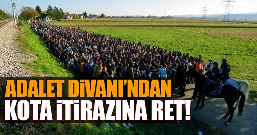 Adalet Divanı’ndan kota itirazına ret