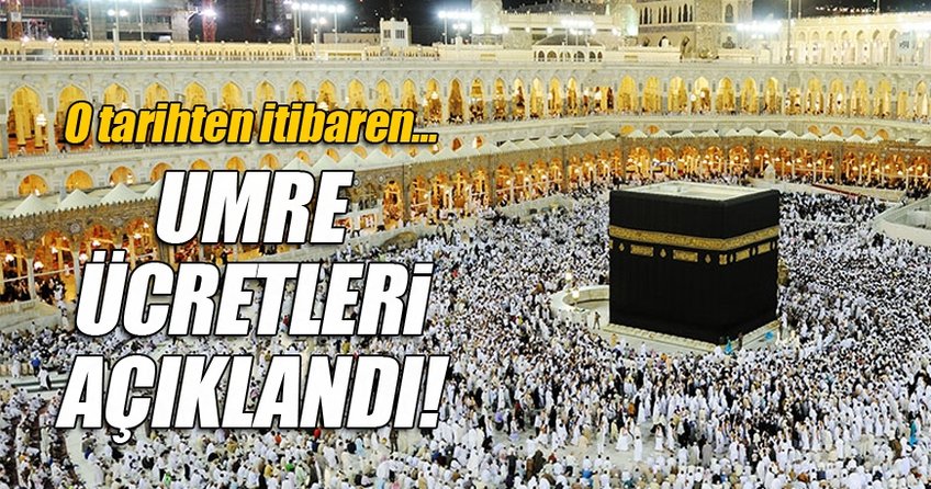 Diyanet umre fiyatlarını açıkladı