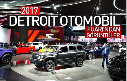 2017 Detroit Otomobil Fuarı’ndan görüntüler