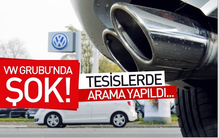VW GRUBU'NDA ŞOK! TESİSLERDE ARAMA YAPILDI...