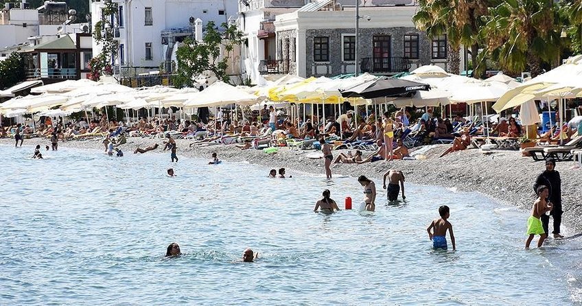 Avrupalı turist Bodrum’a geri döndü