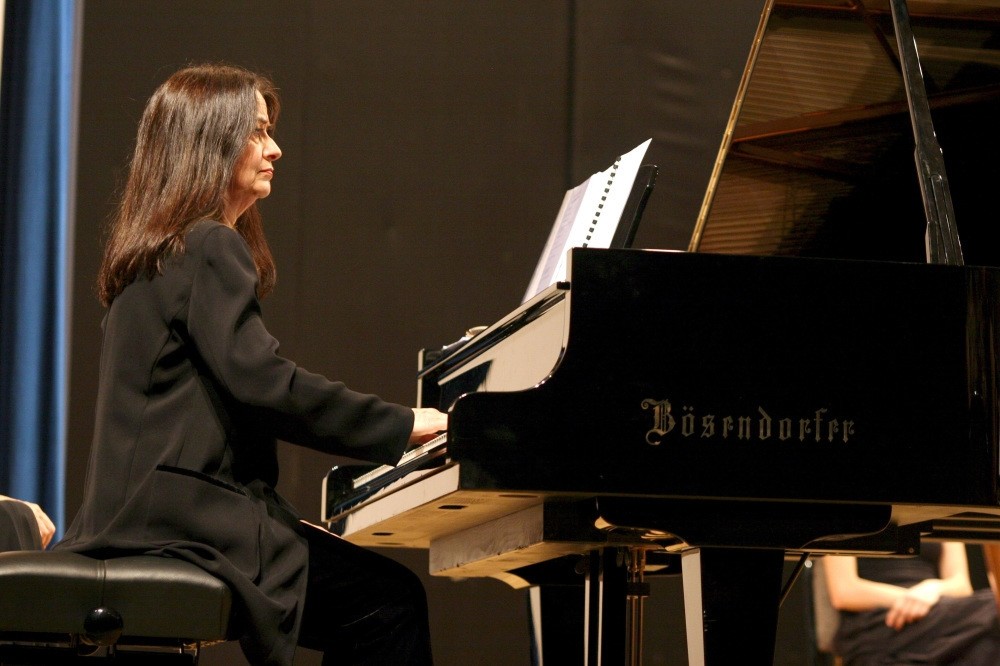 u201cWe, the artists, desire to be loved by our audience and friends. Therefore, I am very lucky. Those who come to listen to me know my music and love it, which is what makes me most happy,u201d Karaindrou said.