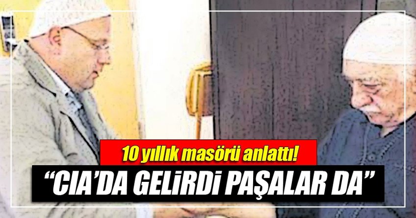 CIA da gelirdi paşalar da