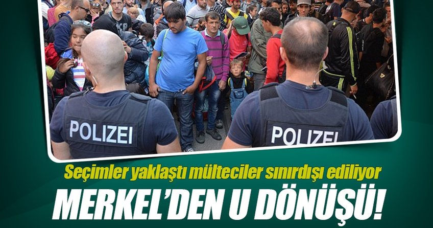Seçim yaklaştıkça Merkelin mülteci kararı değişti