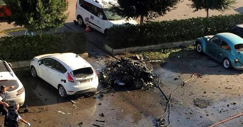 Antalya'da patlama meydana geldi