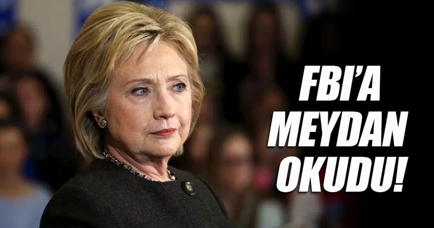 Clinton e-postalarla ilgili FBI'a meydan okudu