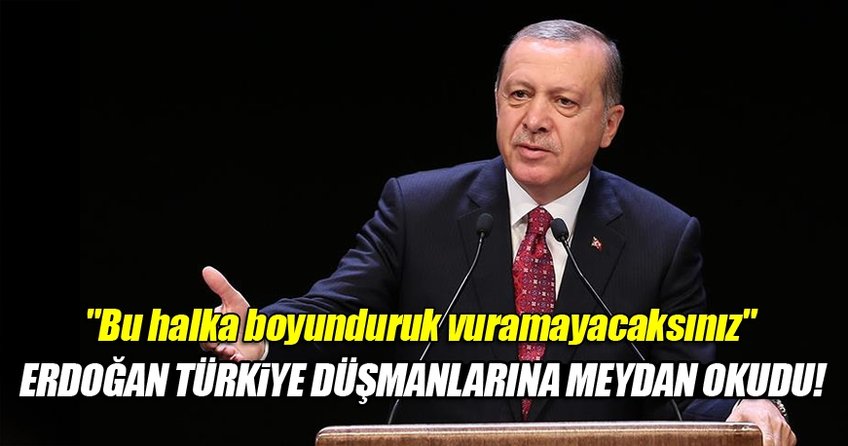 Cumhurbaşkanı Erdoğan Cerublus operasyonu sonrası ilk kez konuştu