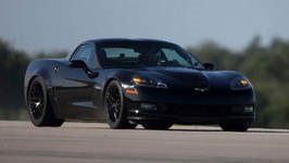 ELEKTRİKLİ CORVETTE'TEN HIZ REKORU