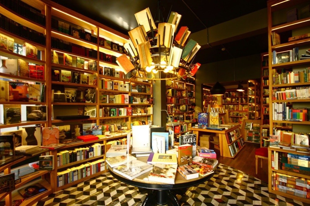 A bookstore in Istanbul