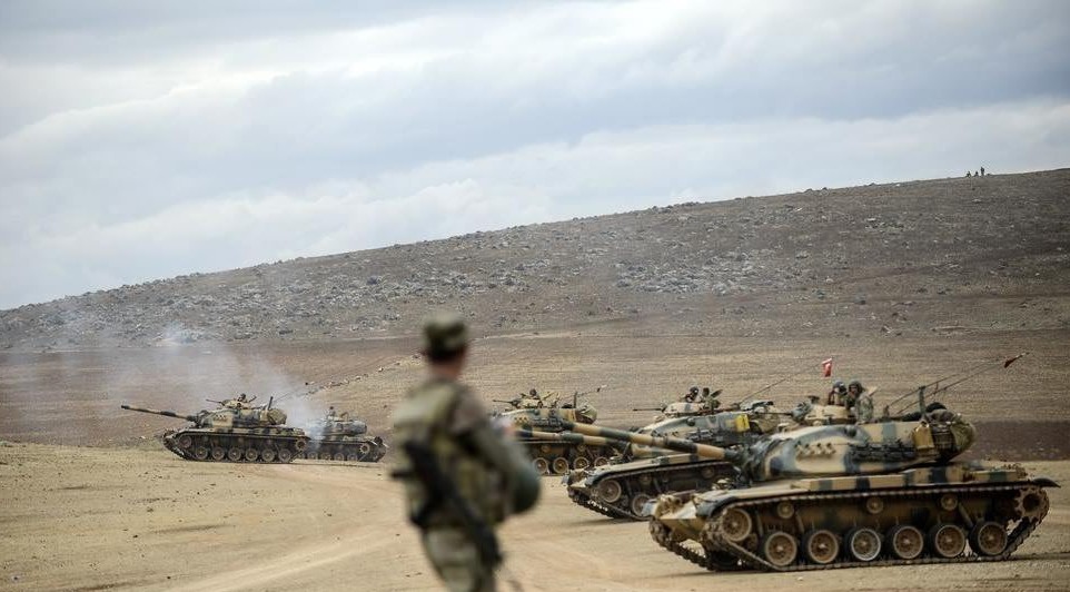 Turkey says 150 soldiers and up to 25 tanks are stationed in Bashiqa to protect Turkish servicemen training Iraqi volunteers to fight Daish