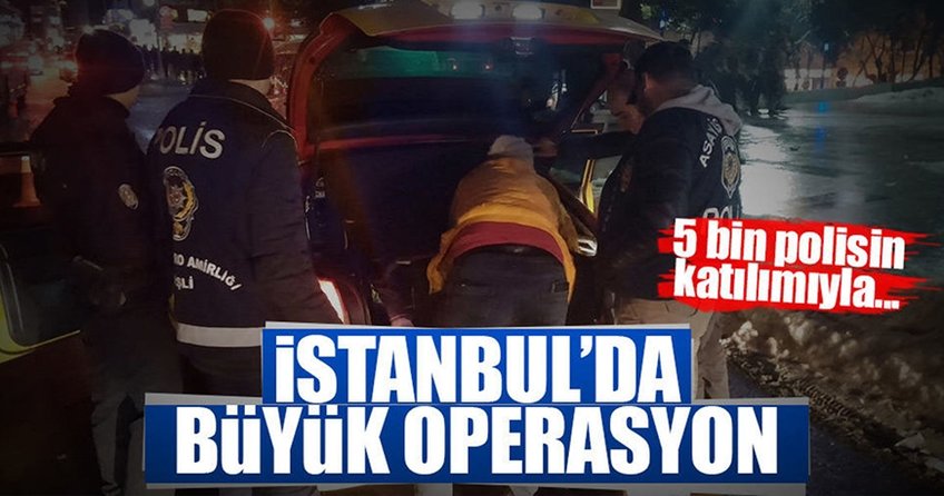 İstanbul'da 'Yeditepe huzur' uygulaması!