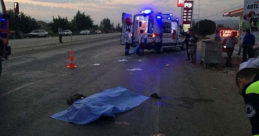 Manisa'da trafik kazası: 1 ölü!