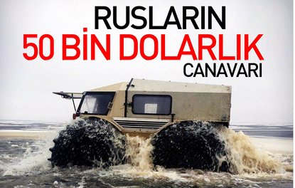 Rusların 50 bin dolarlık canavarı