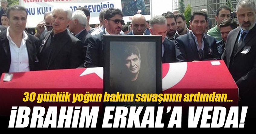 İbrahim Erkal'a veda!