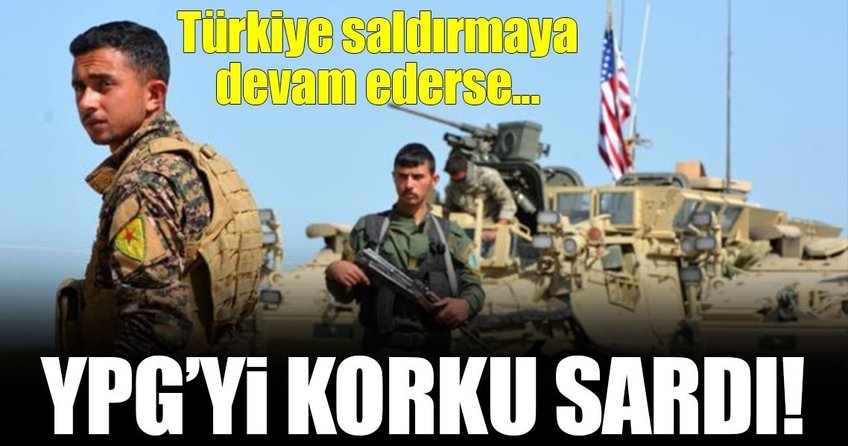 YPGyi Türkiye korkusu sardı!