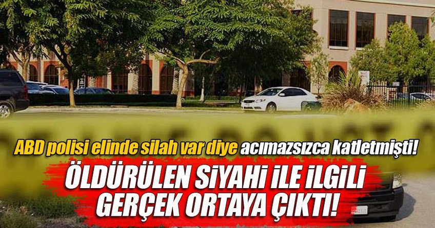 ABD'de vurulan siyahinin elinde 'elektronik sigara' olduğu açıklandı